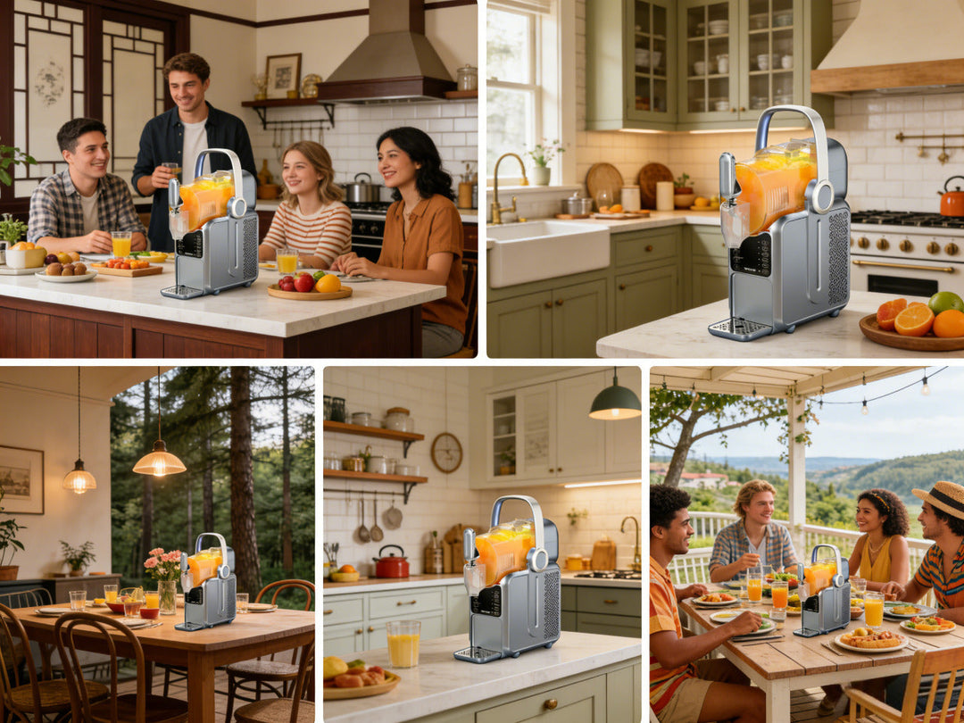 One Machine, Five Moments: How People Actually Use a Slushy Maker at Home