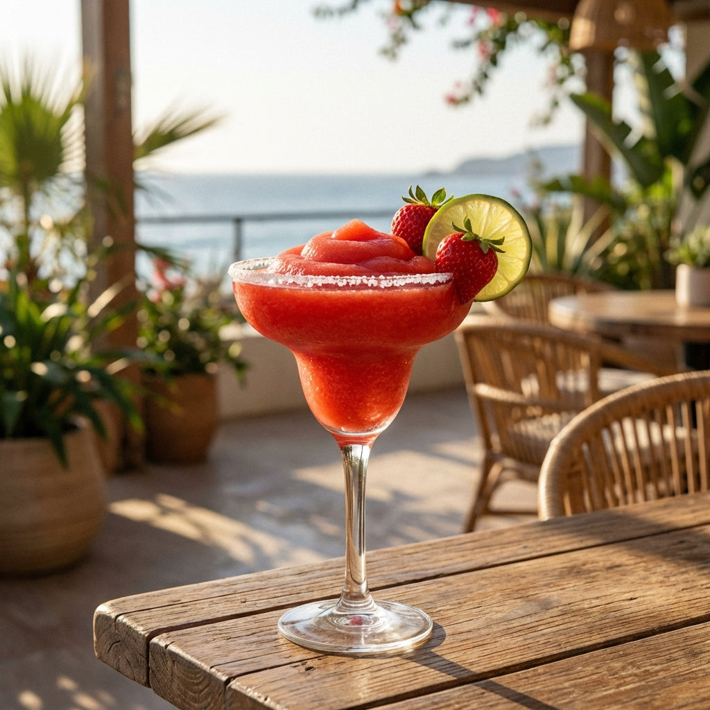 Luxury Strawberry Daiquiri | Patio Essential
