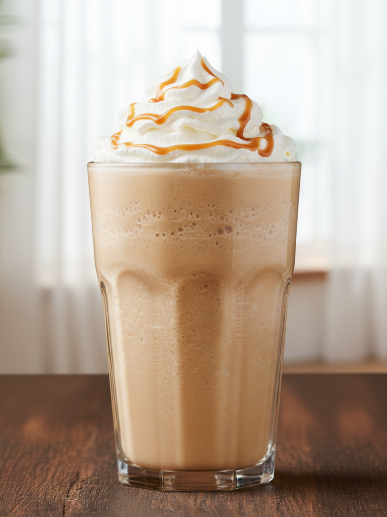 Caramel Frappé | Café-Style Iced Coffee at Home