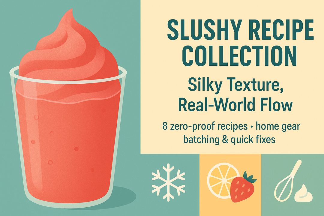 Slushy Recipe Collection: Silky Texture, Real‑World Flow