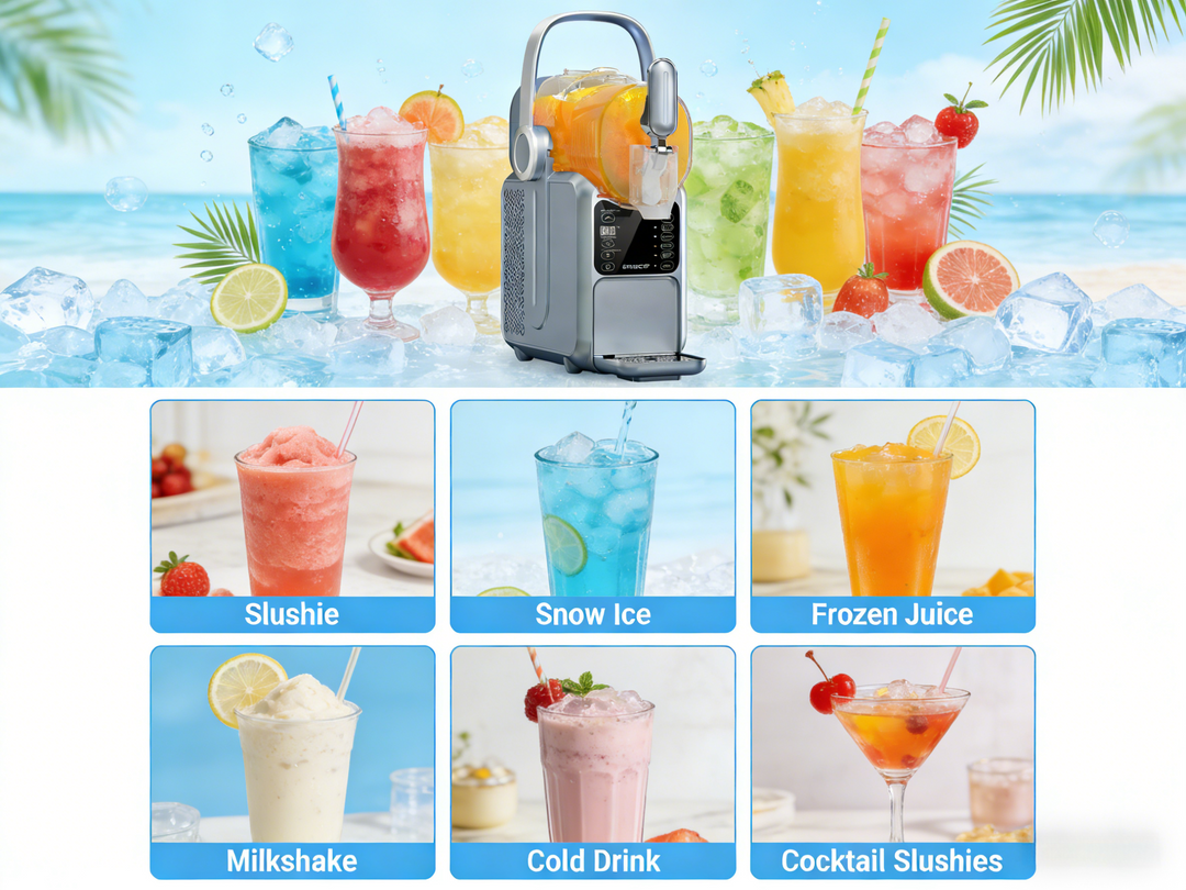 From Morning Iced Coffee to Evening Mocktails — One Machine, All Day