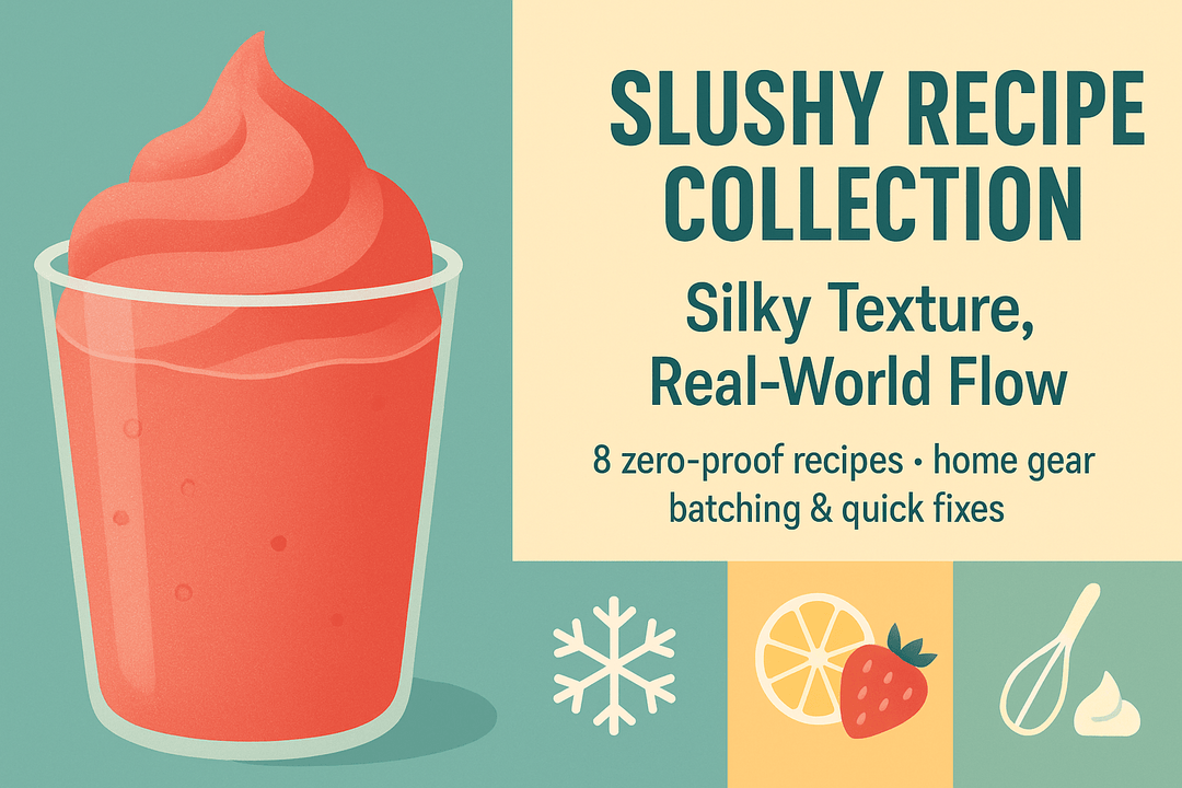 Slushy Recipe Collection: Silky Texture, Real‑World Flow - GSEICE