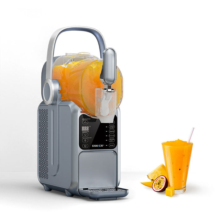 Home Slushy Maker with Handle, 3L by GSEICE featuring precise cooling, quick freeze, and LED lighting, ideal for kitchen or party use.