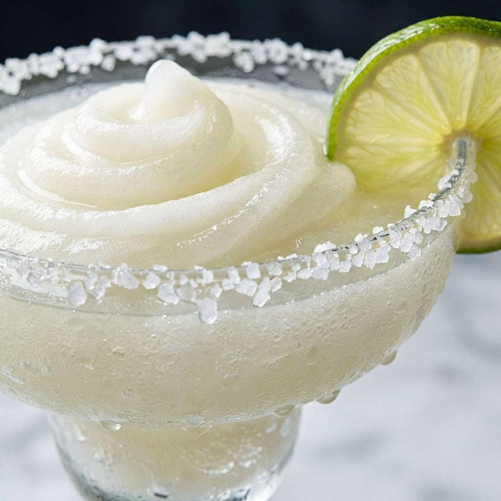 Ribbon-like consistency. Ideal for margaritas.